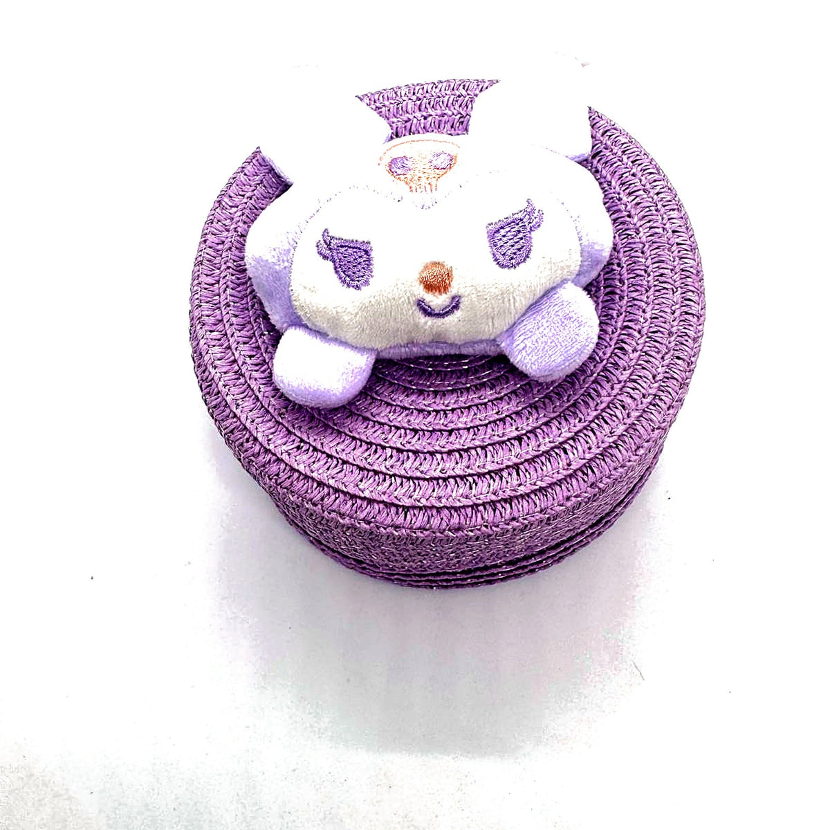 Kuromi Örgü Peluş Cüzdan