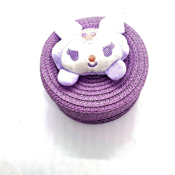 Kuromi Örgü Peluş Cüzdan